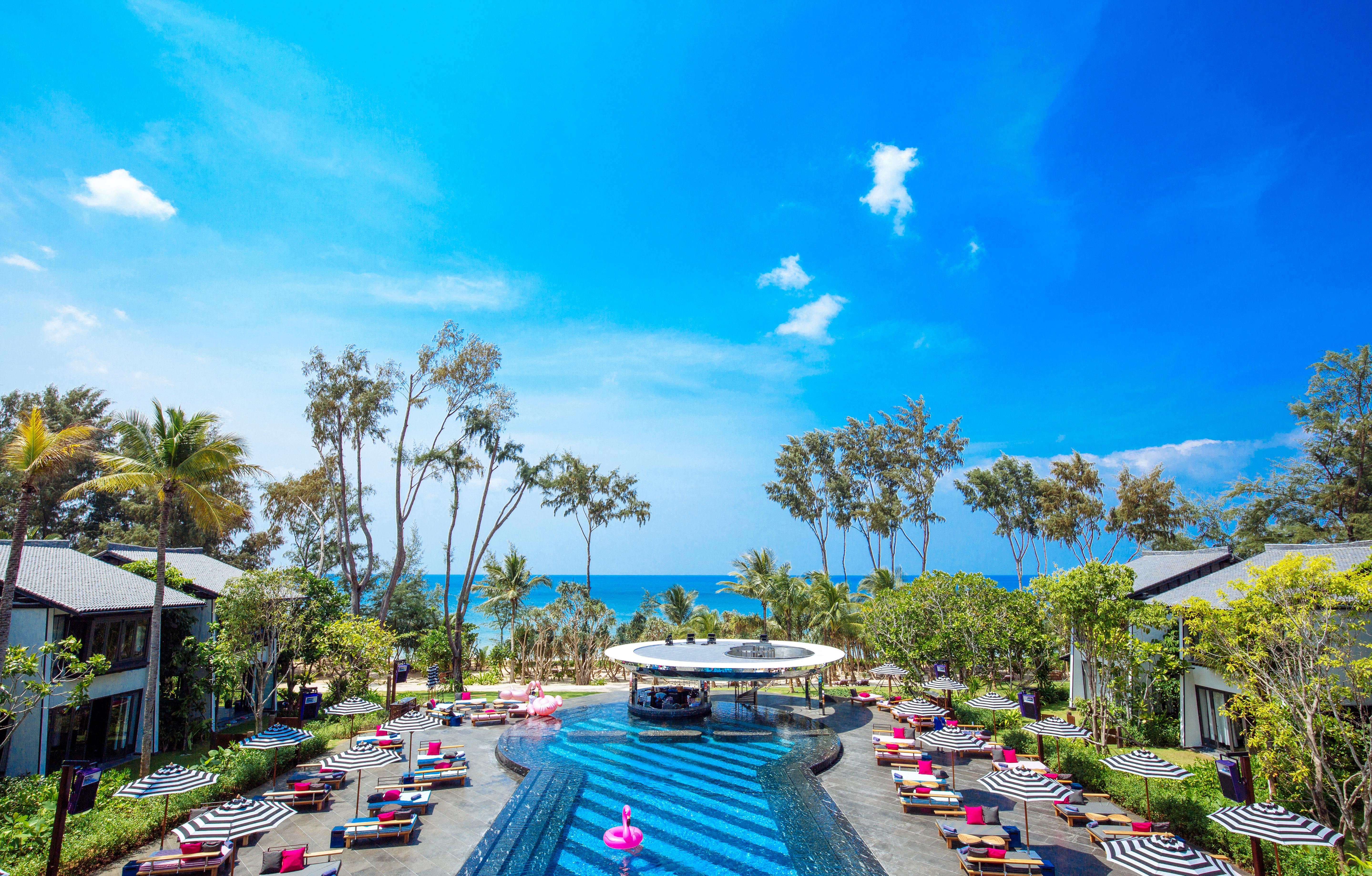 斯攀瓦巴巴海滩俱乐部纳泰豪华泳池别墅酒店 Natai 海滩 外观 照片